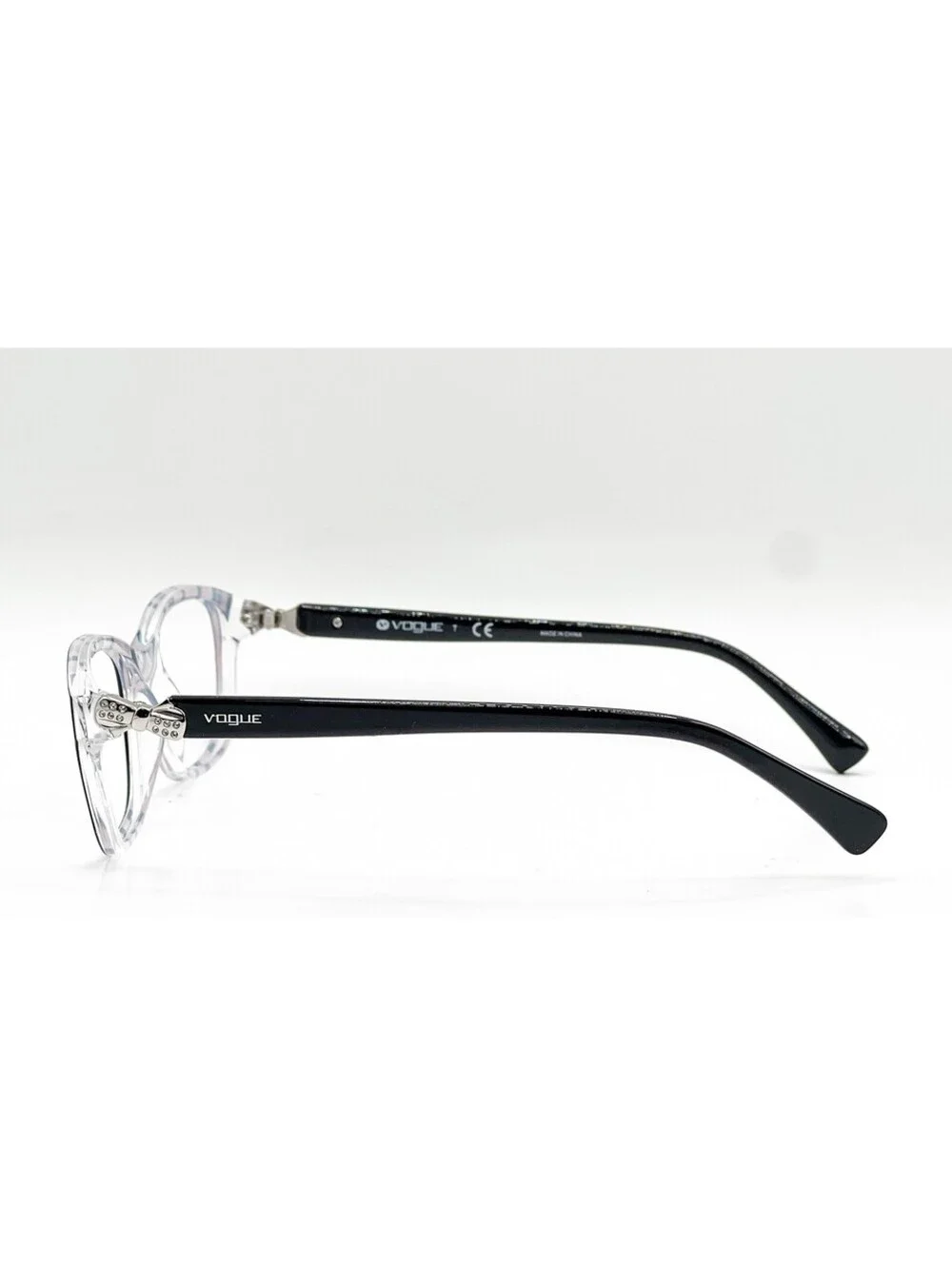 Vogue VO 5094-B 2467 Top Opal Grey/Serigraphy Authentic Eyeglass Frames 54-18
